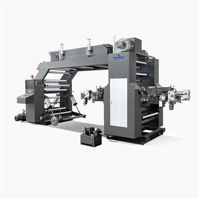 2 Koulè Flexo Enpresyon machin